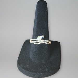 18k Rose Gold Plated Snake Ring